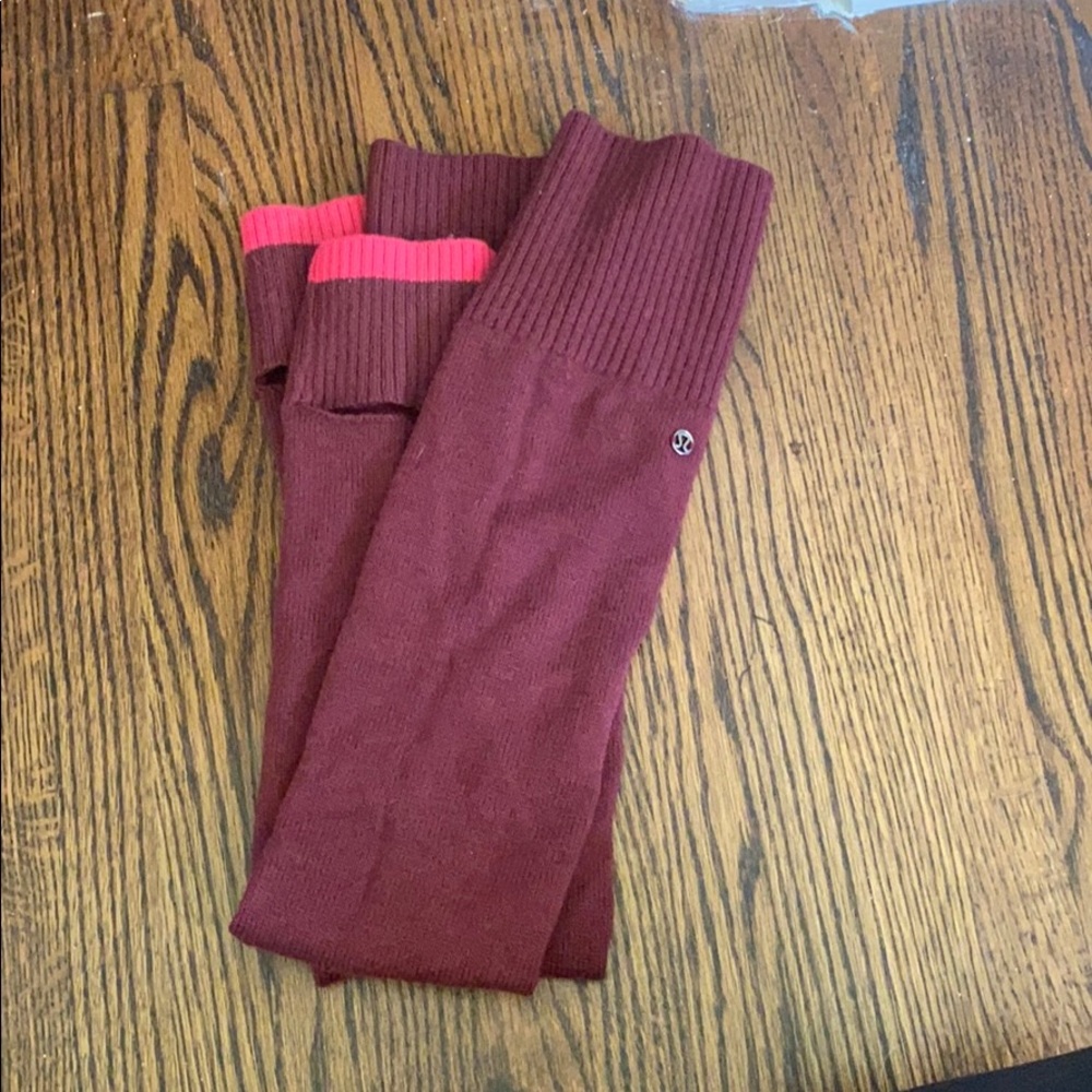 Lululemon leg warmers